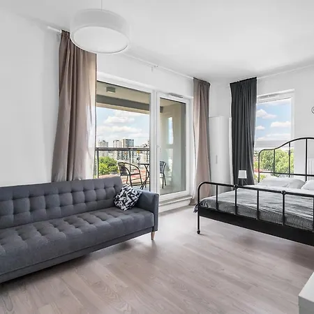 8th Floor Downtown N2 - Parking, View, Balcony - By Rentujemy Warsaw